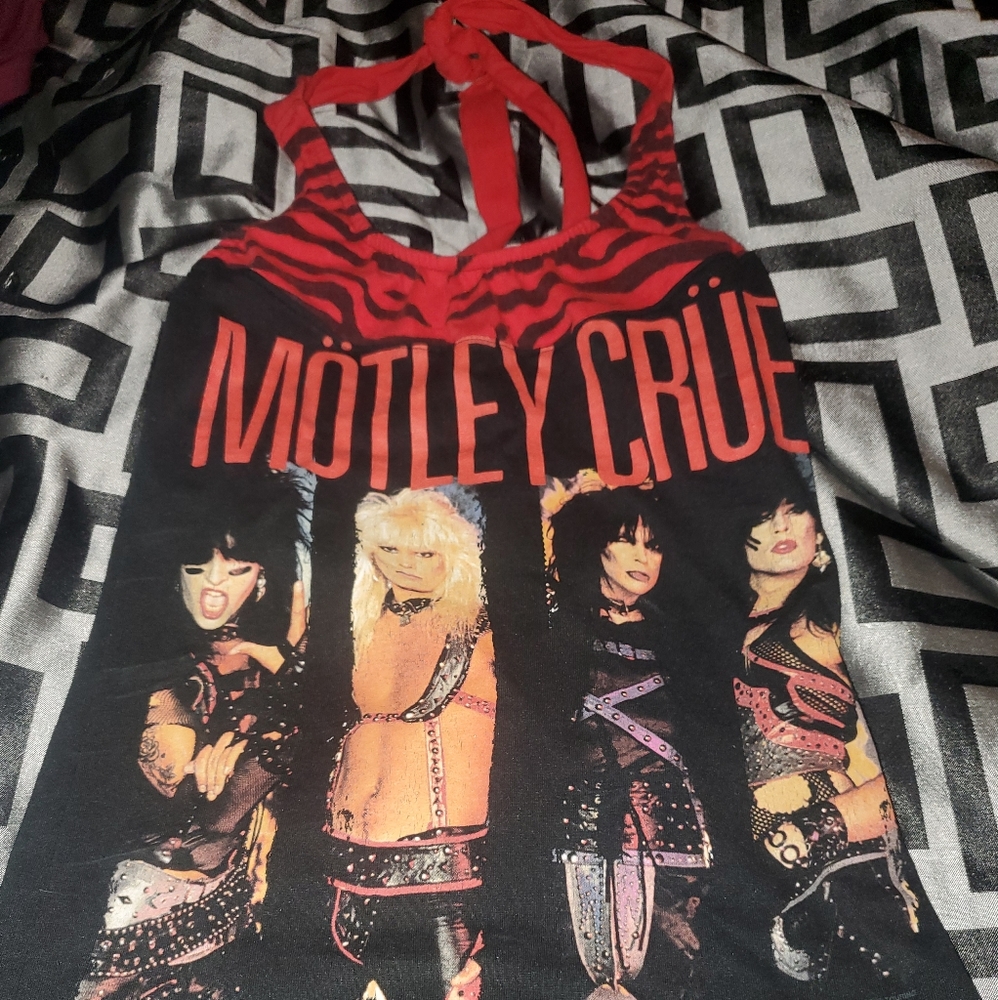 Motley crue halter top